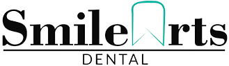 The image is a digital graphic with a logo that includes a stylized smiley face and text reading  SmileScipts Dental.  The logo is set against a light background, and the overall style of the image is clean and modern.